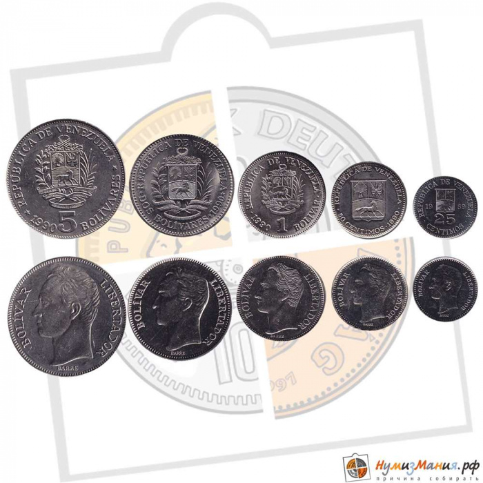 () Монета Венесуэла 1989 год &quot;&quot;   UNC